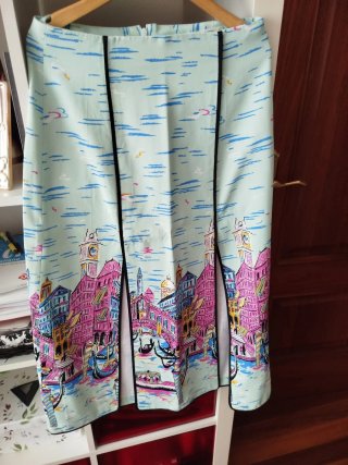 Conjunto Zara Kimono Falda Blusa Talla S