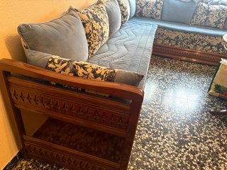 Salón marroquí en perfecto estado