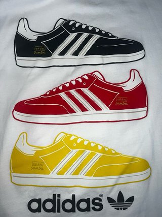 Camiseta Adidas 40 Aniversario Samba