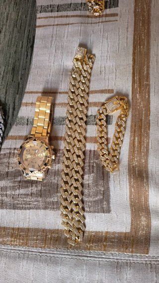 Reloj Dorado Hombre