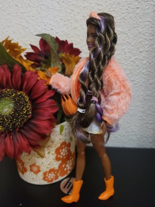 Muñeca Barbie articulada con conjunto y accesorios
