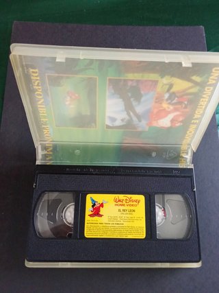 El Rey León VHS Disney Clásicos Español