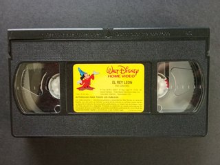 El Rey León VHS Disney Clásicos Español