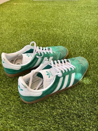 Zapatillas Adidas Gazelle Verdes Talla 45 1/3