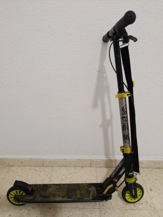 Patinete Oxelo plegable + casco