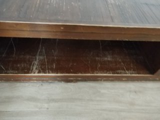 Mueble TV madera y bambú
