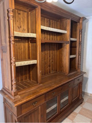 Mueble comedor madera maciza