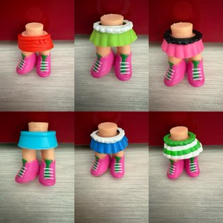 Muñecas Pinypon por partes