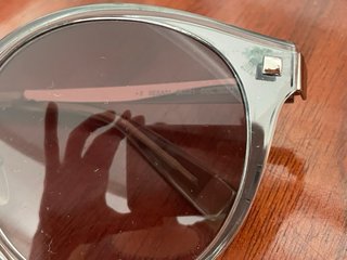 Gafas de sol Escada grises y rosas