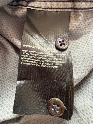 Camisa Tommy Hilfiger Azul Talla XXL