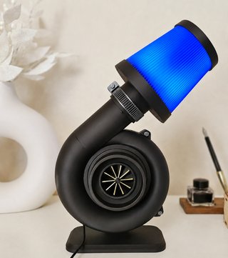 Lámpara LED Turbo con Filtro de Aire