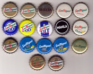 17 Tappi di birra Spagna San Miguel 56b