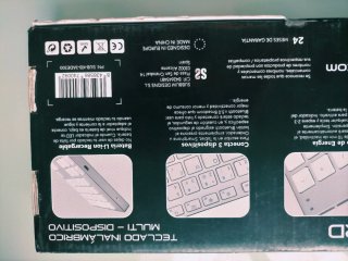 Teclado Bluetooth Subblim Advance Extended Alumini