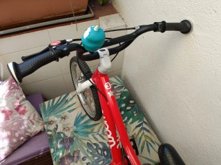 Bici Woom 3 Roja + Pata de Cabra