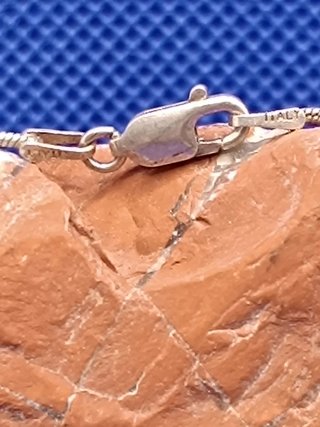 Collar Plata de Ley 925 con Piedra Azul
