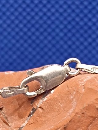 Collar Plata de Ley 925 con Piedra Azul