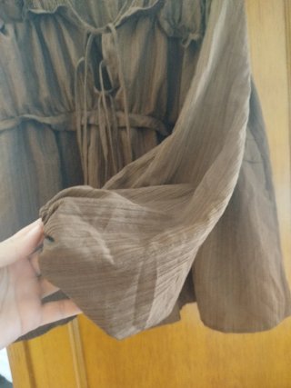 Blusa Shein cuadros azul O marron