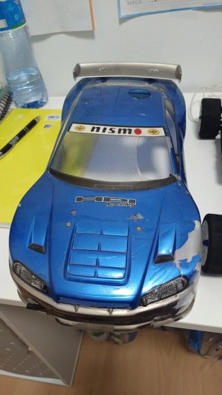 Coche radiocontrol gasolina