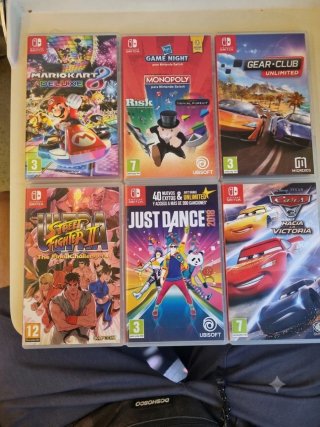 Juegos Nintendo Switch: Mario Kart, Monopoly, Cars