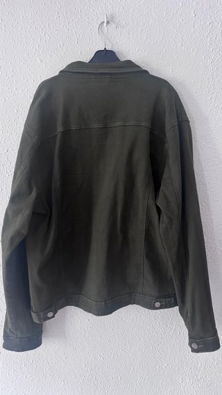 Chaqueta vaquera verde unisex