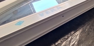 Ventana semicircular VEKA 160x43.5 cm