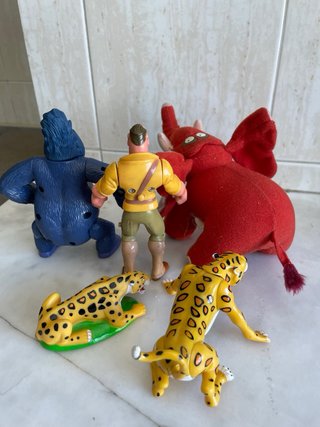 Disney Tarzan Vintage Figures Lot Collection Terk