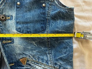 Gilet Jeans Zara Man Denim Vintage