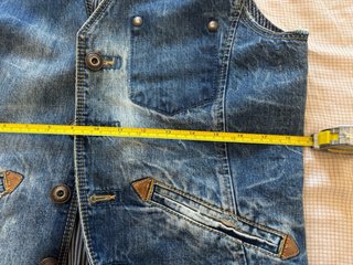 Gilet Jeans Zara Man Denim Vintage