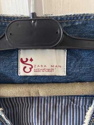 Gilet Jeans Zara Man Denim Vintage