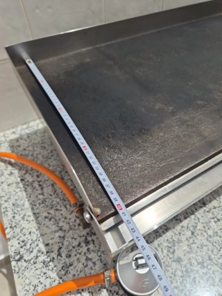 Plancha de cocina profesional Repagas