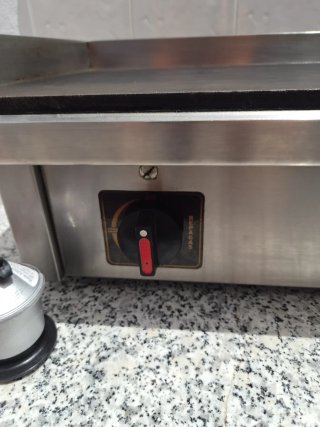 Plancha de cocina profesional Repagas