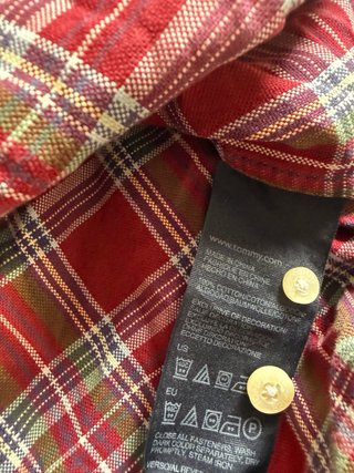 Camisa Cuadros Tommy Hilfiger Talla L