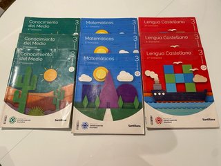 LIBROS DE TEXTO – 3º DE PRIMARIA
