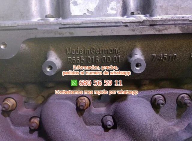 Rectp5651408 665926 motor ssangyong ro Ref:6508716