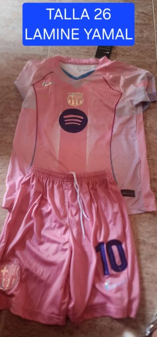 Equipación Fútbol Infantil Varias tallas y Equipos