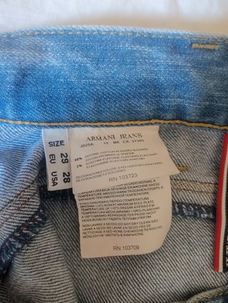 Armani Jeans Bermuda Denim Uomo/Donna - Tg EU 29