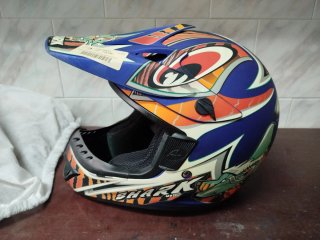 Casco Moto Cross Shark MX200 Tiburón SIN USO.NUEVO