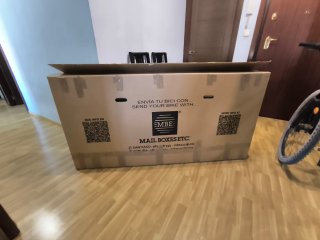 Caja para bicicleta