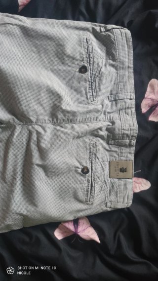Pantaloni uomo grigi a quadretti