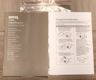 Proyector BenQ SP840 Full HD 4000 Lúmenes + Bolsa