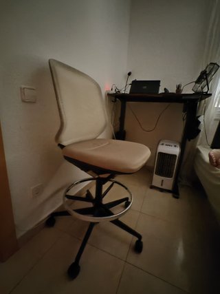 Silla de oficina Vitra Beige/Negro