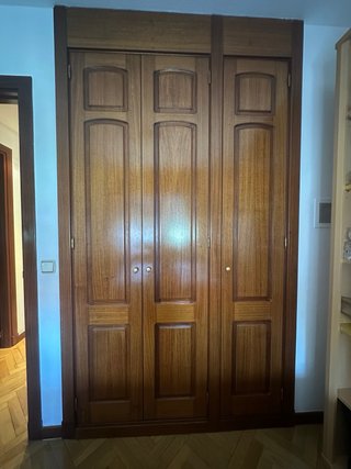 Puerta de madera para habitación/armario