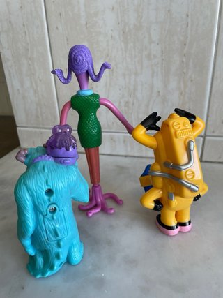 Disney Monsters, Inc. Vintage Figures Lot Collecti