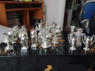 Mini Trofeos Real Madrid Colección Completa