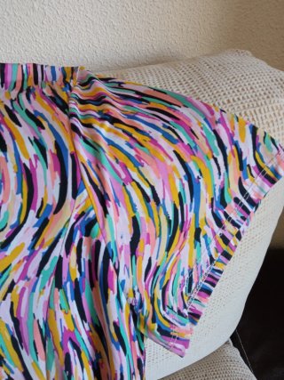 Vestido estampado multicolor
