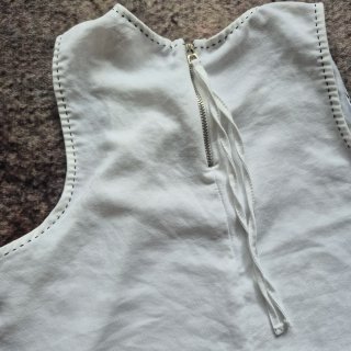 Blusa Stradivarius Blanca