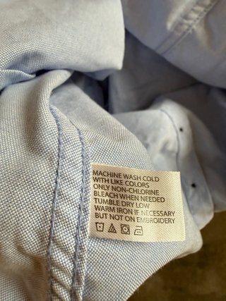 Camisa US Polo Assn Azul Talla M
