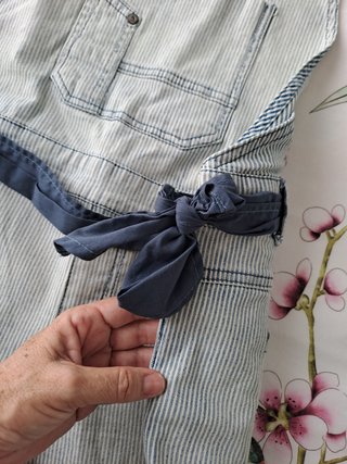 Peto Denim corto Pimkie rayas T.42