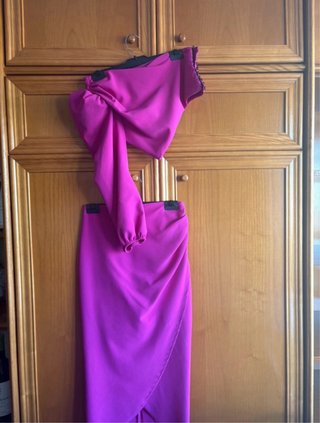 Vestido de fiesta rosa