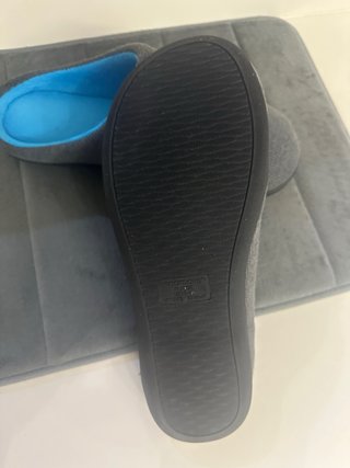 Zapatillas chico azul y gris